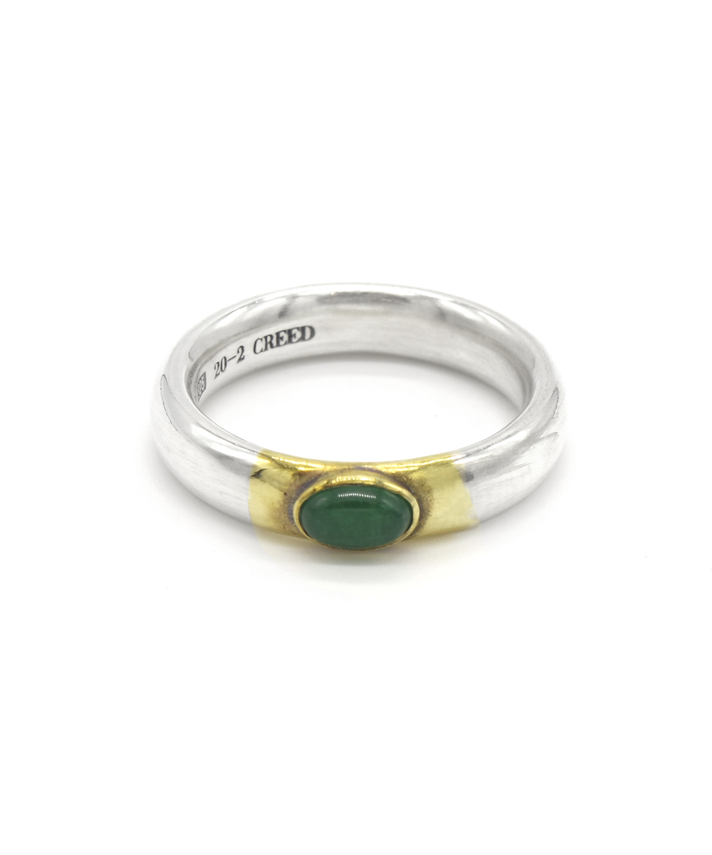 오드콜렛(oddcollet)marriage bend ring (green)