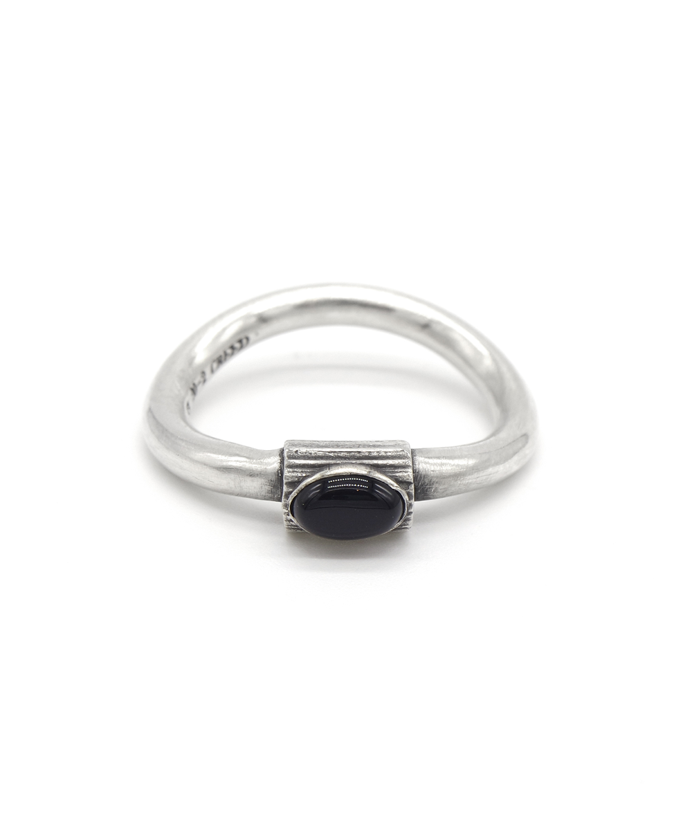 오드콜렛(oddcollet)texture ring (black)