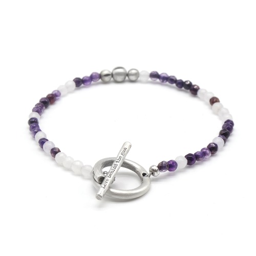 오드콜렛(oddcollet)Camouflage bracelet (purple)